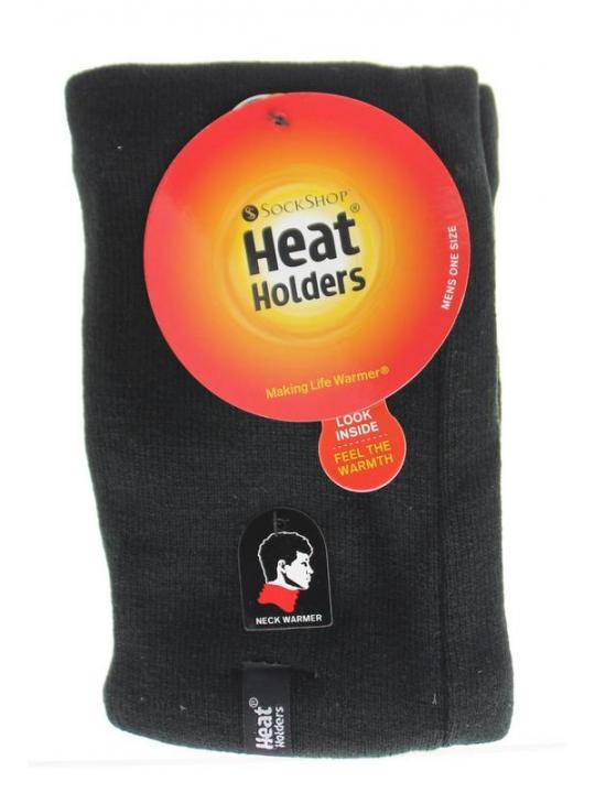 Mens neck warmer one size black
