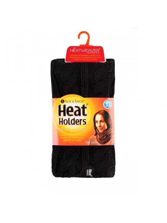 Ladies neck warmer black