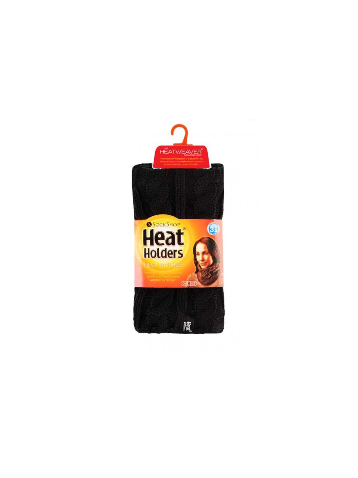 Ladies neck warmer black