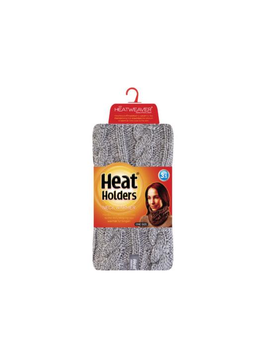 Ladies neck warmer light grey