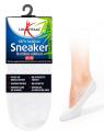Bamboe sneakersok wit maat 43-46