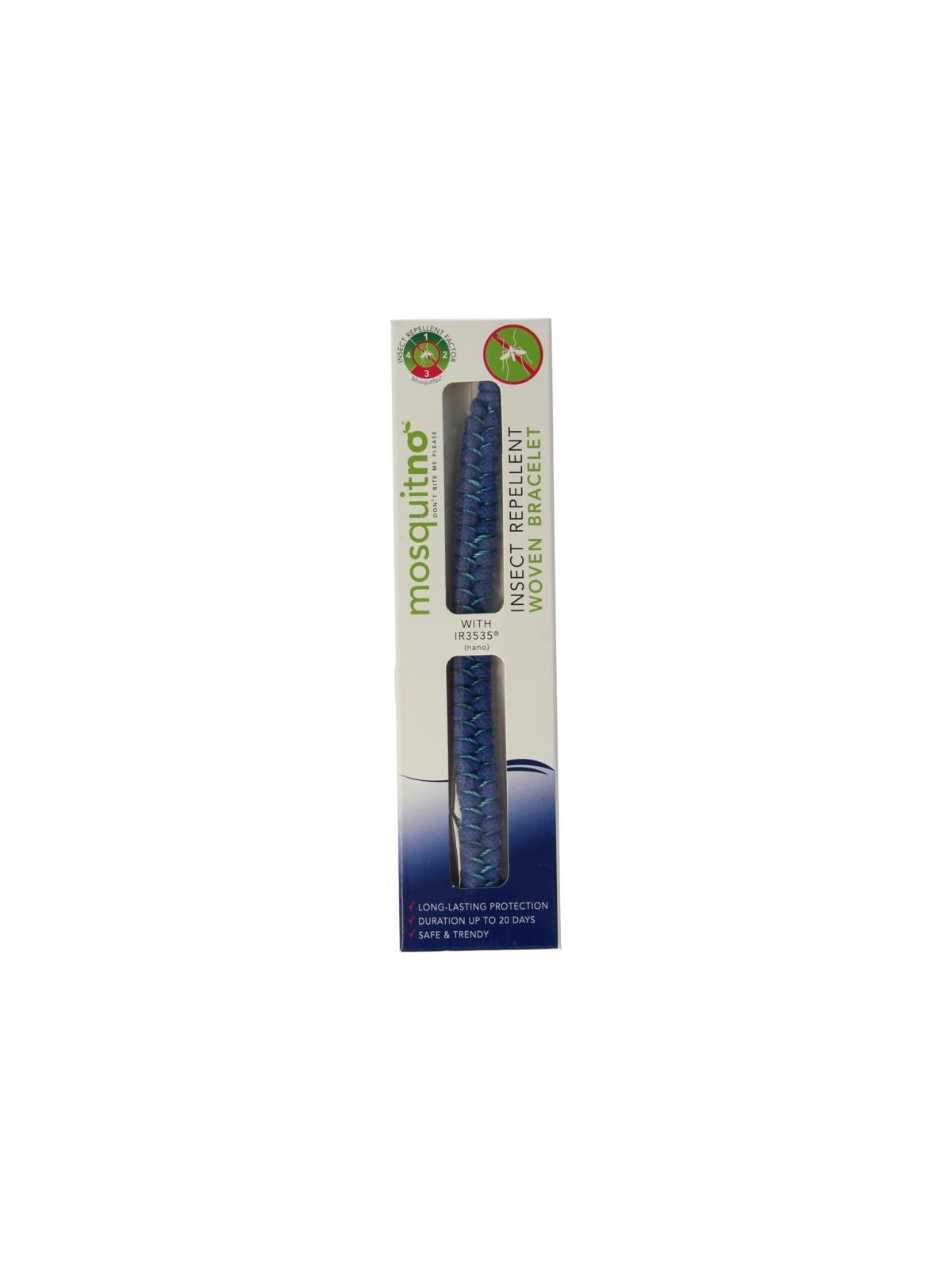Insect repellent bracelet woven