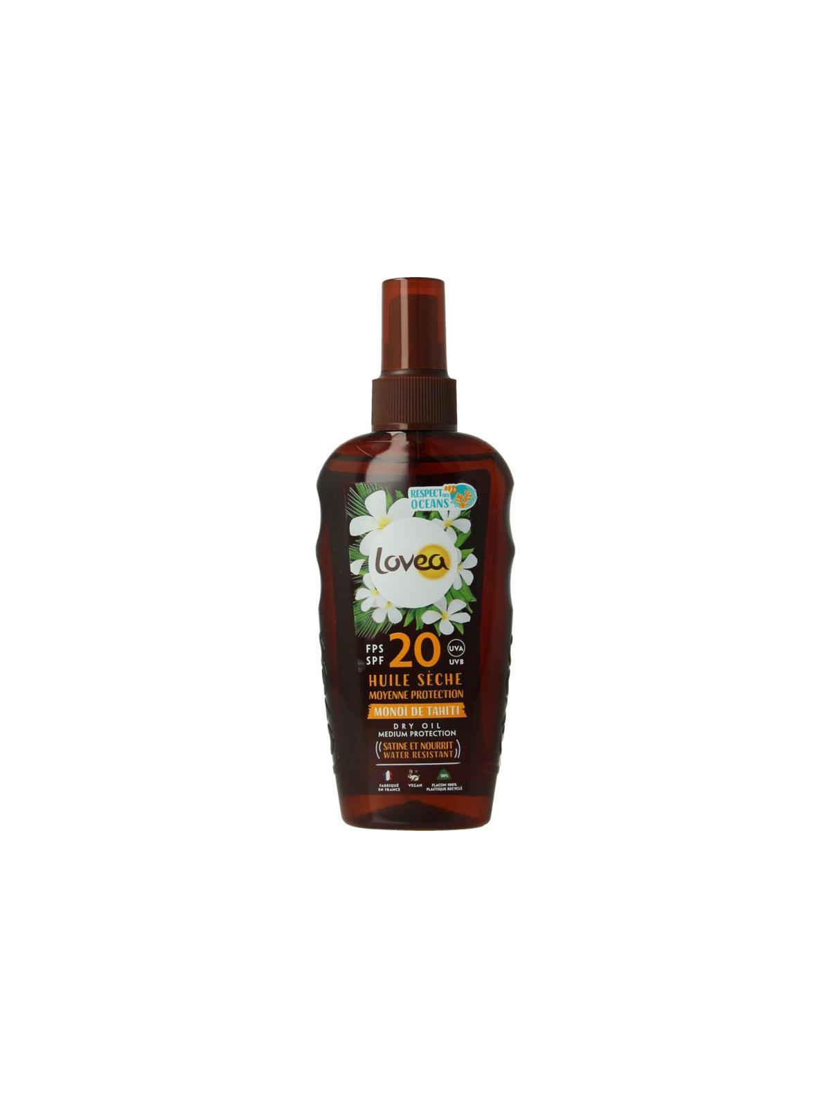 Dry oil medium protection tahiti monoi SPF20