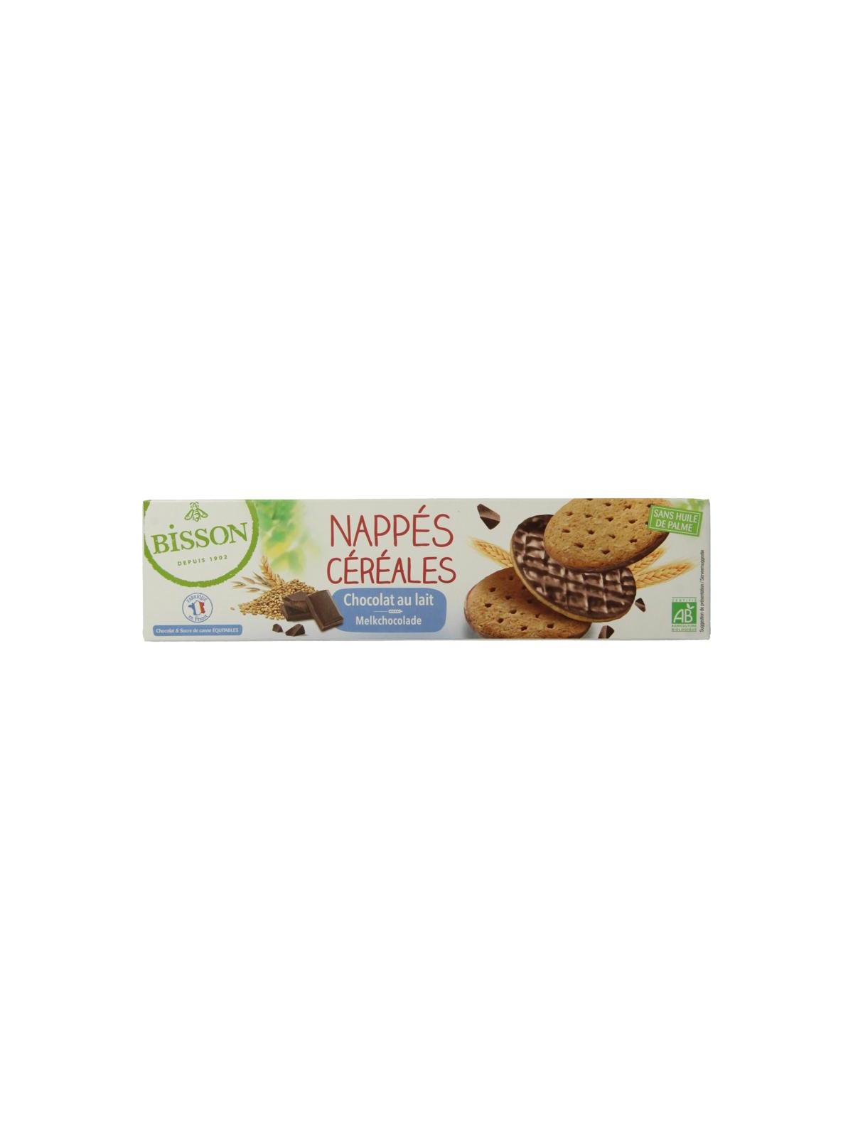 Melk chocolade frosted granenkoekjes bio