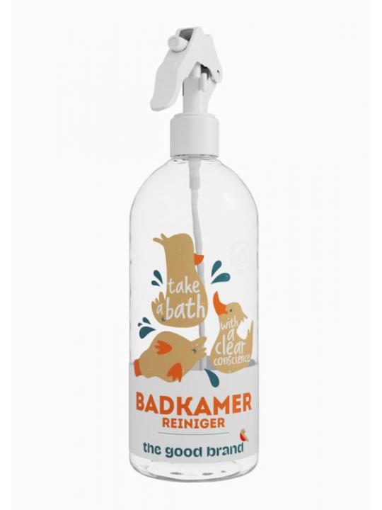 Badkamerreiniger sprayfles leeg