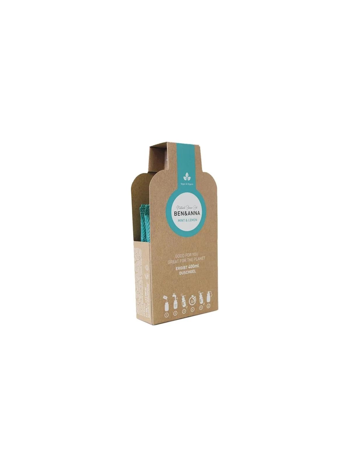 Showergel flakes mint & lemon