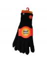 Mens cable gloves assorti maat S/M