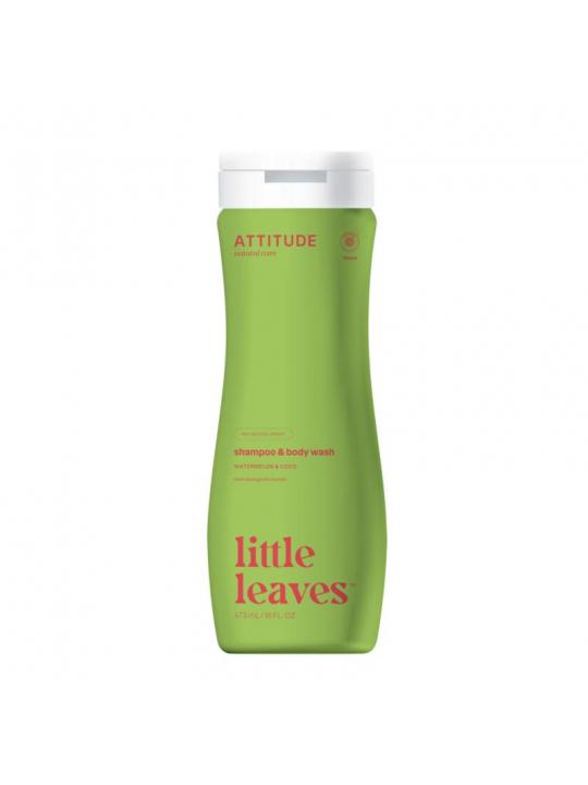 Shampoo 2 in 1 little leaves meloen