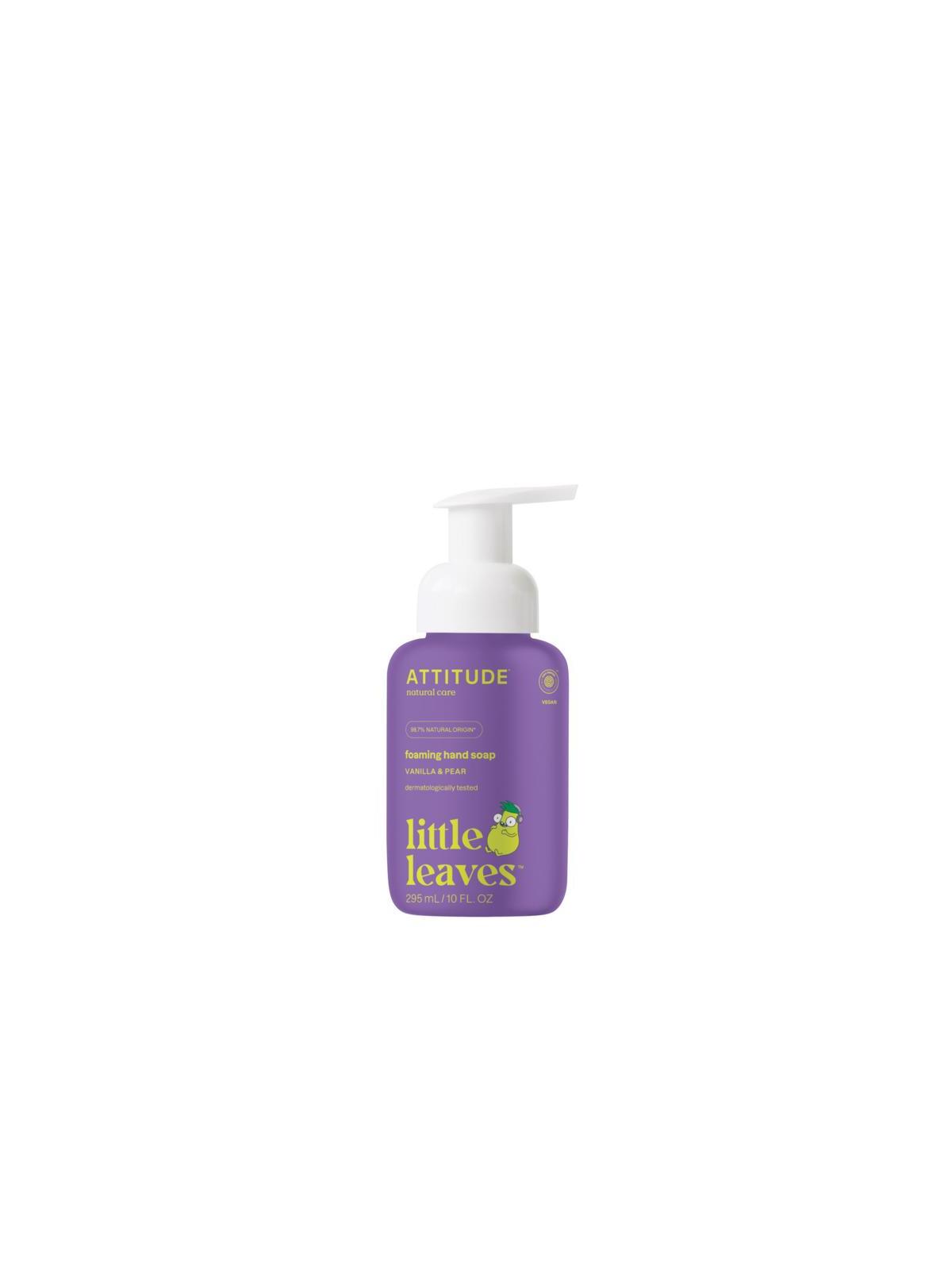 Handzeep little leaves vanille & peer
