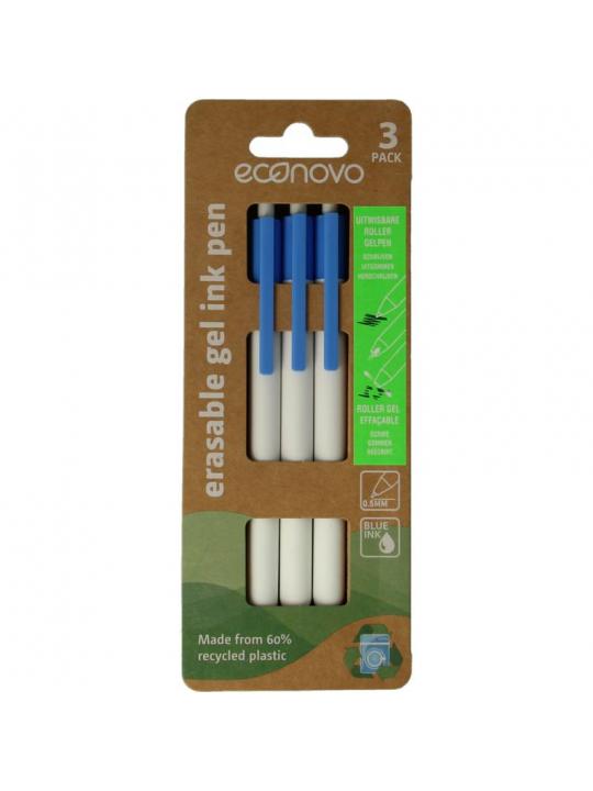 Gelpennen uitwisbaar blauw