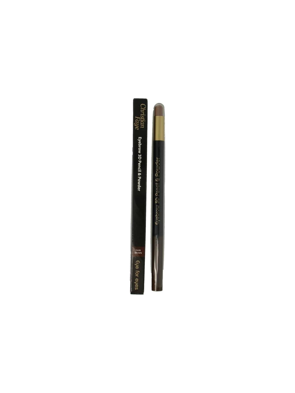 Eyebrow 3D pencil & powder dark brown