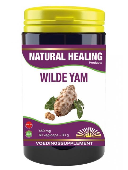 Wilde yam 450mg puur