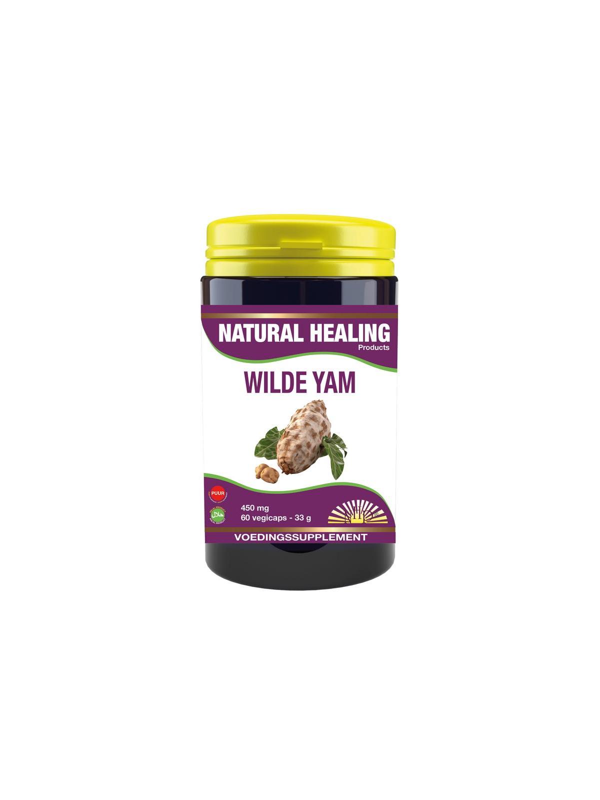 Wilde yam 450mg puur