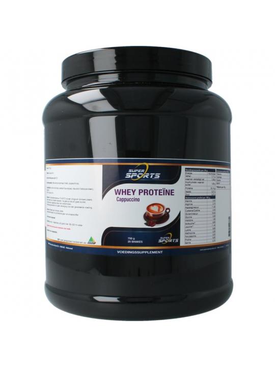 Whey proteine cappuccino