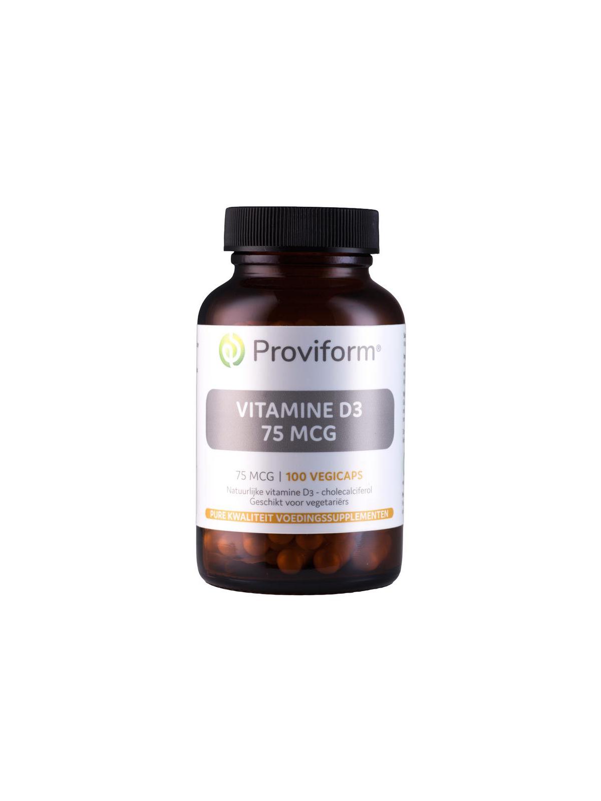 Vitamine D3 75mcg