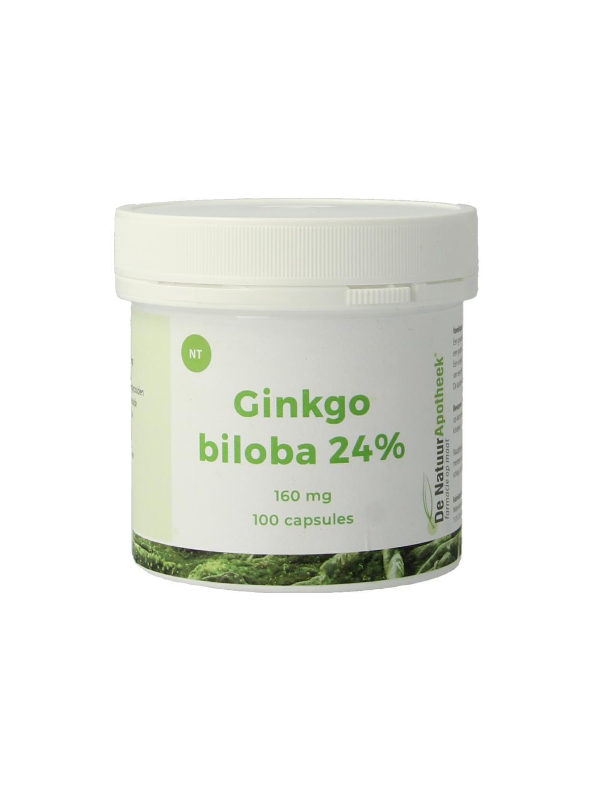 Ginkgo biloba 24% 160mg