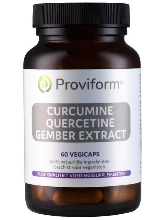 Curcumine quercetine gember extract