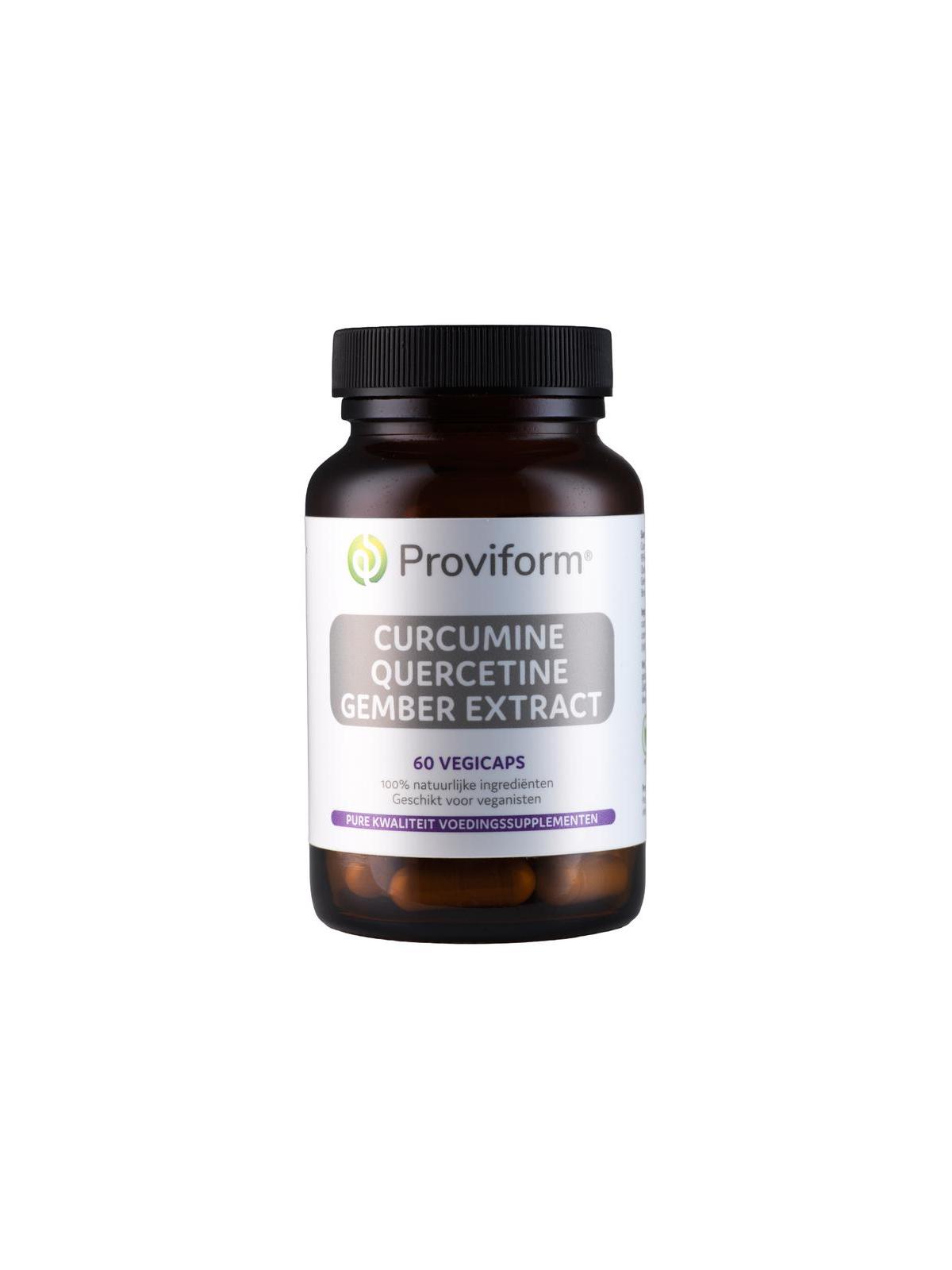 Curcumine quercetine gember extract