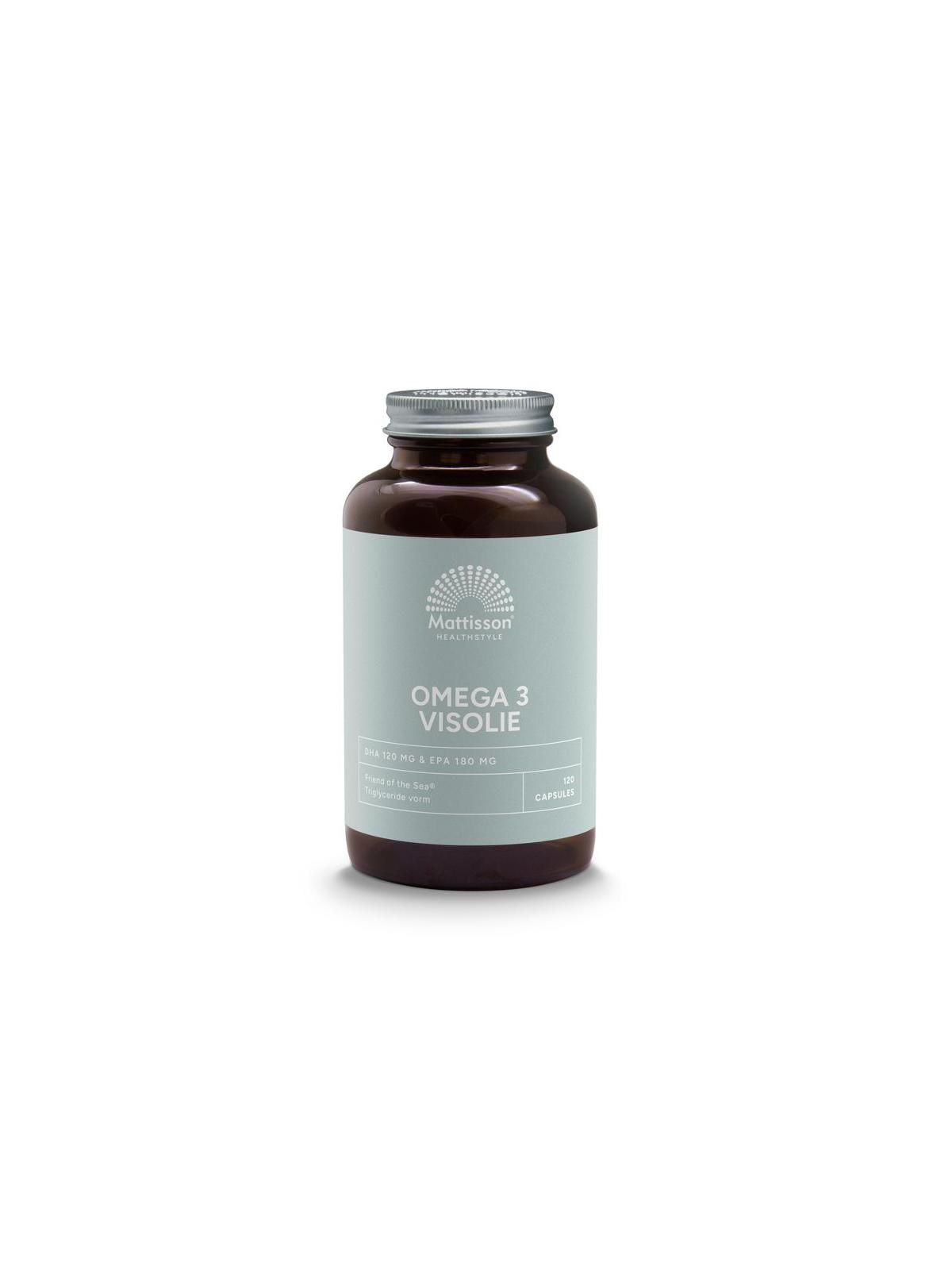 FOS omega 3 visolie EPA 18% / DHA 12%