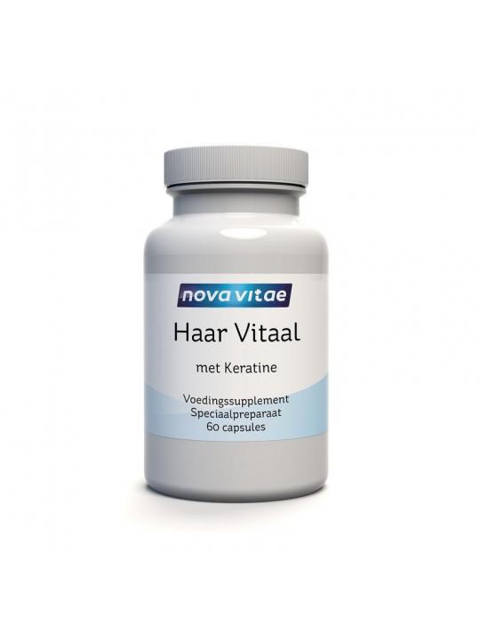 Haar vitaal met keratine