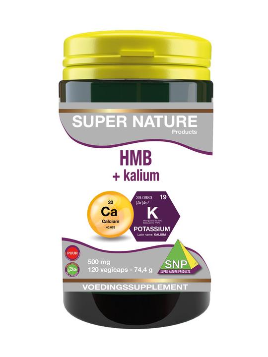 HMB+ kalium 500mg puur