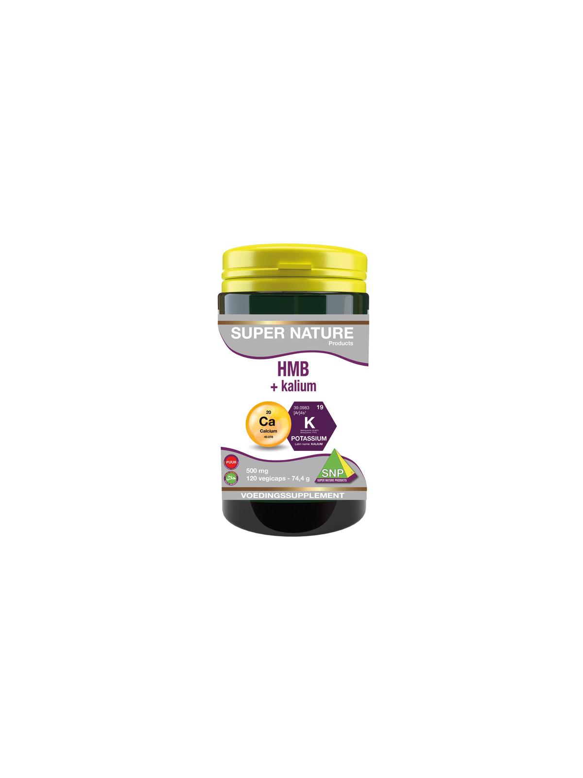 HMB+ kalium 500mg puur