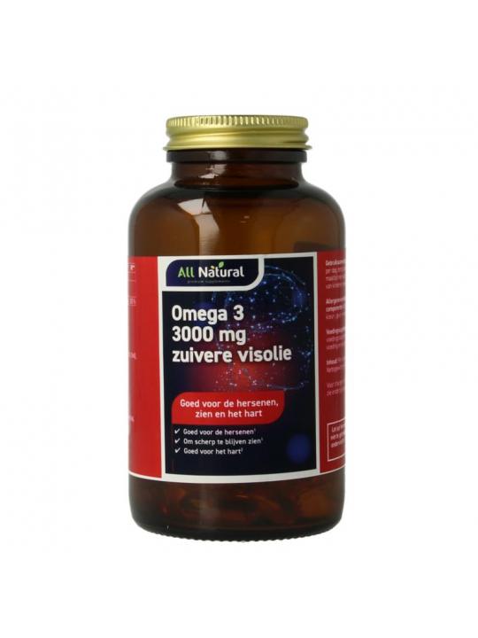 Omega 3 3000mg zuivere visolie