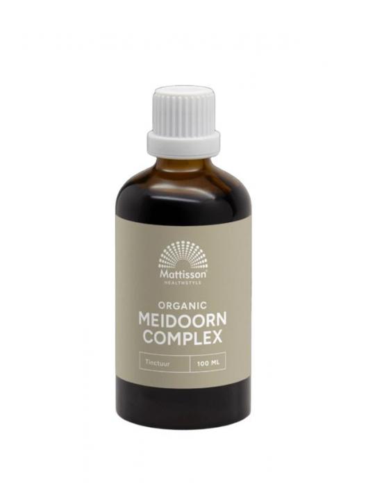 Organic meidoorn complex tinctuur