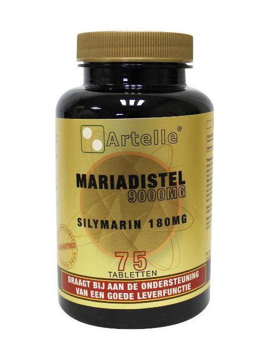 Mariadistel 9000mg silymarin 180mg