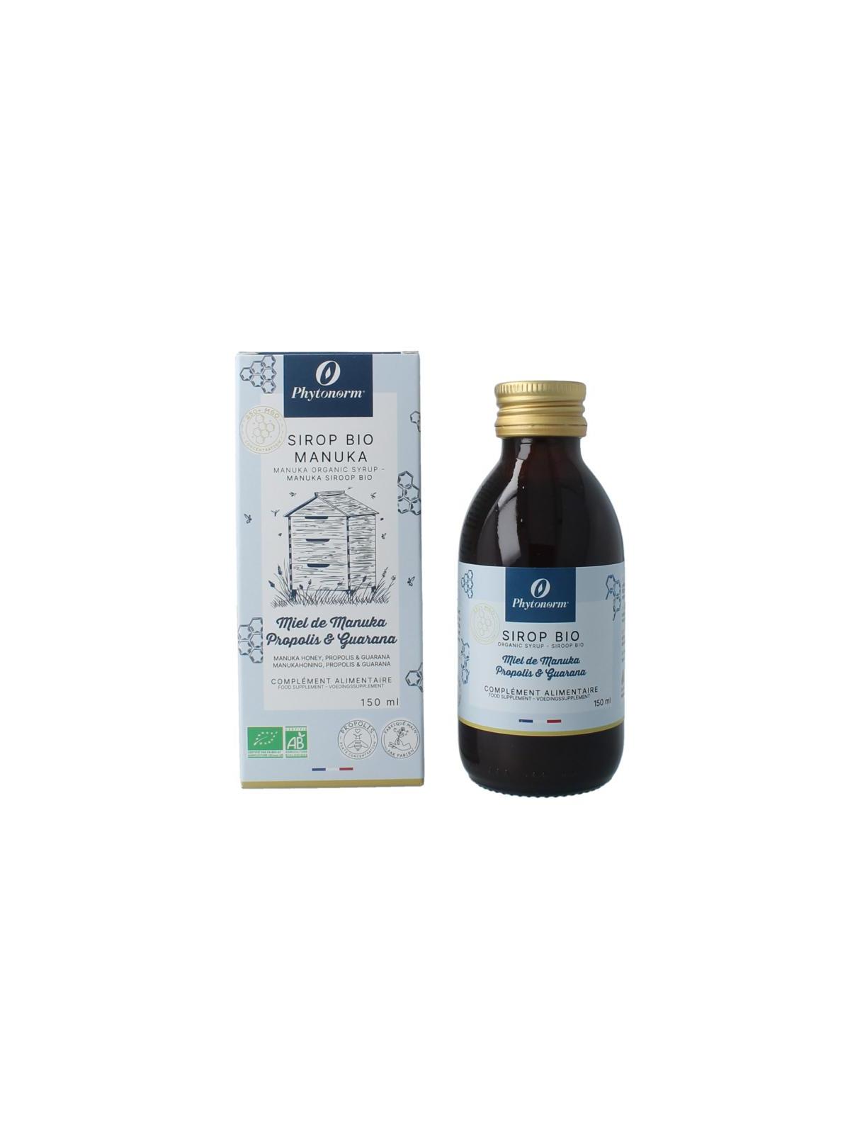Siroop manuka propolis guarana bio
