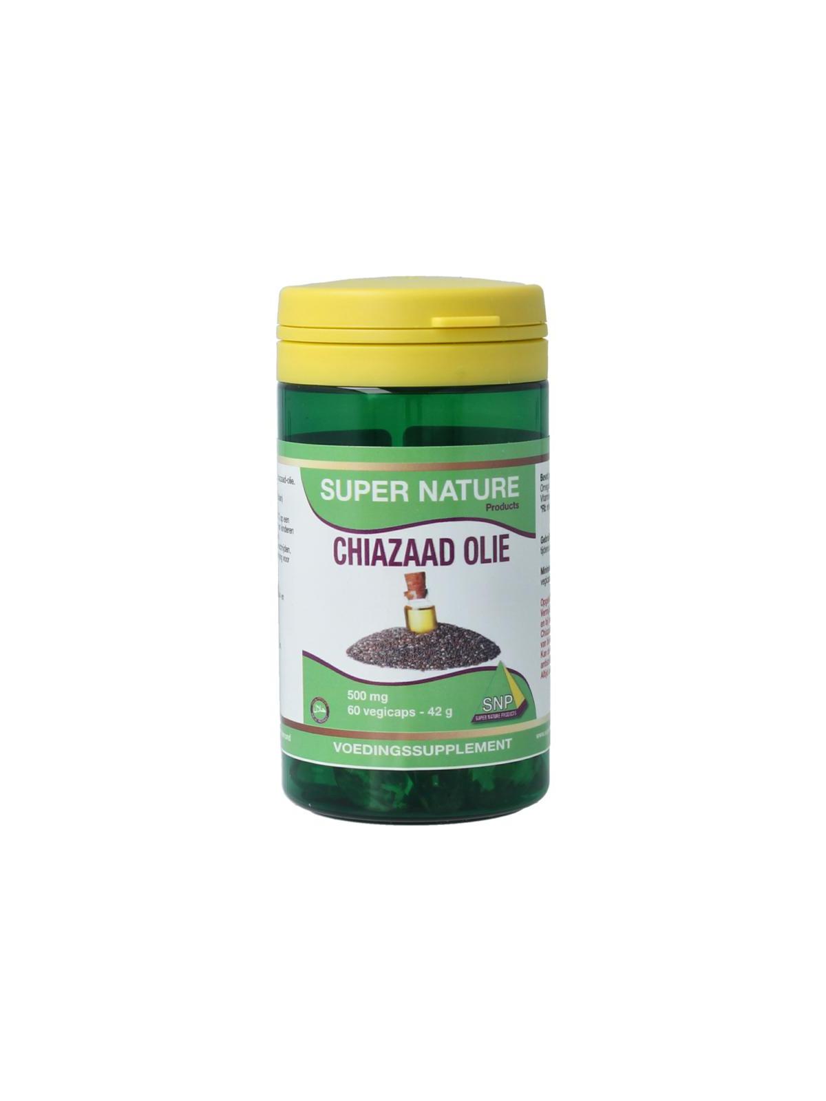 Chiazaad olie 500mg
