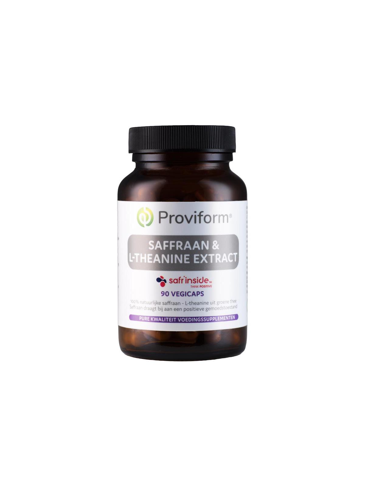 Saffraan 30mg active & theanine 100mg