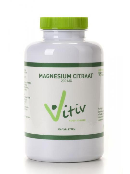 Magnesium citraat 200mg