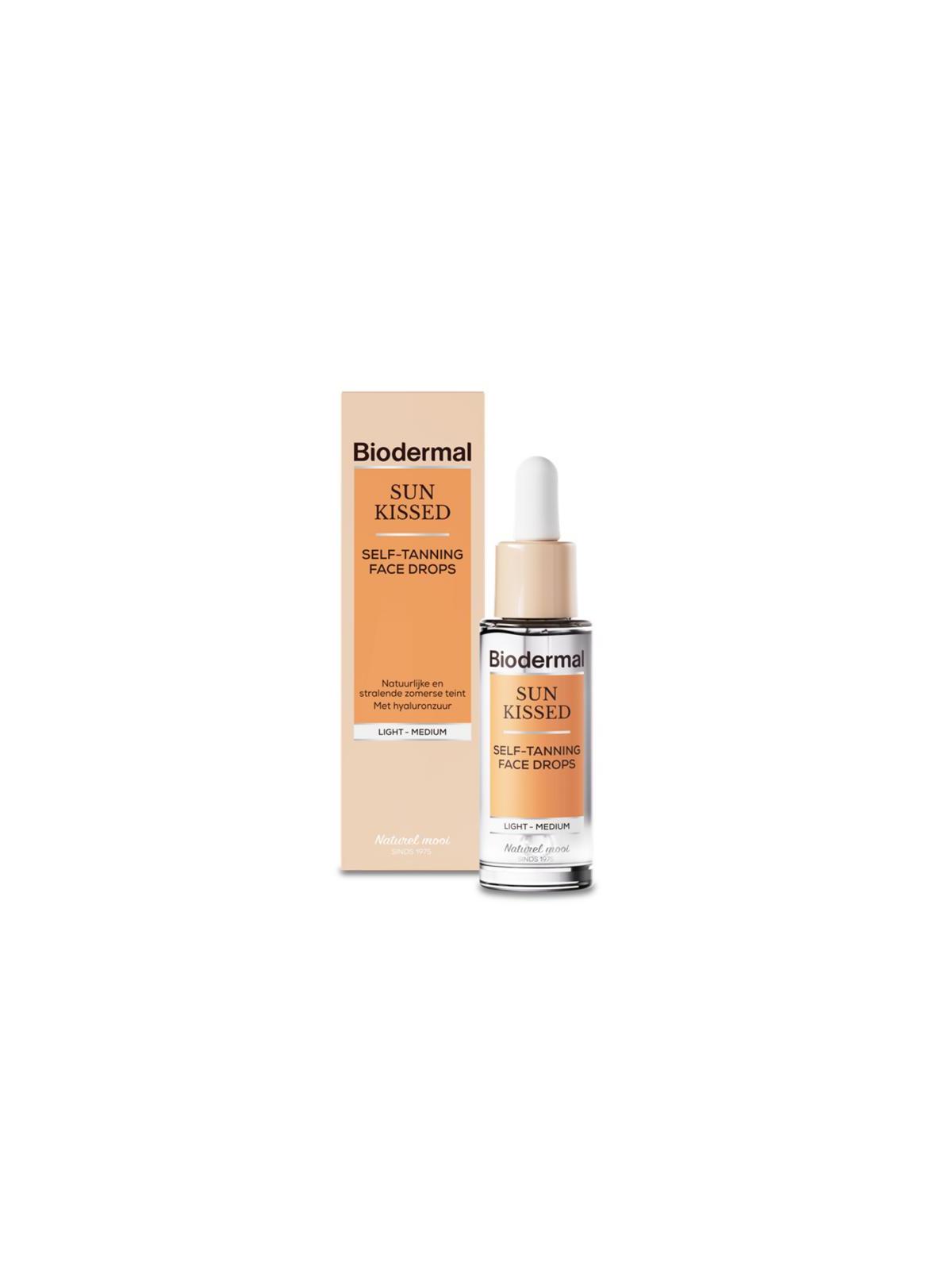 Biodermal Sunkissed self tanning face drops