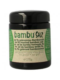 Bambu Salz bamboezout zeer grof 9x gebran