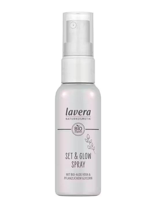 Lavera set and glow setting spray bio