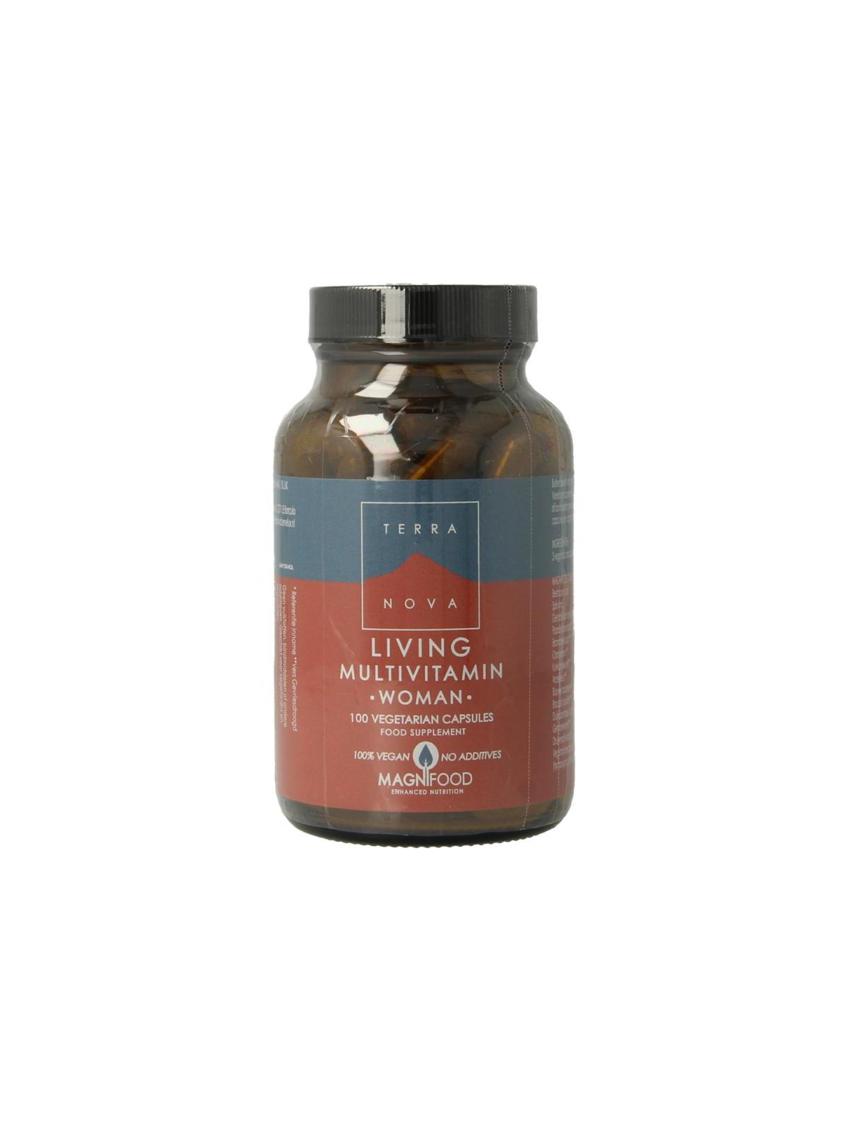 Living multivitamin woman