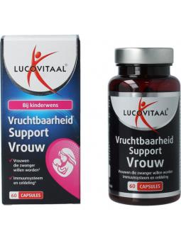Lucovitaal vruchtbaarheid support vrouw