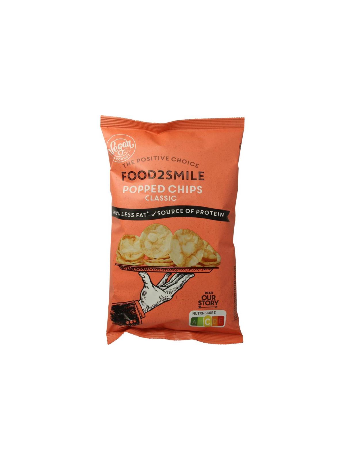 Food2Smile popped chips classic