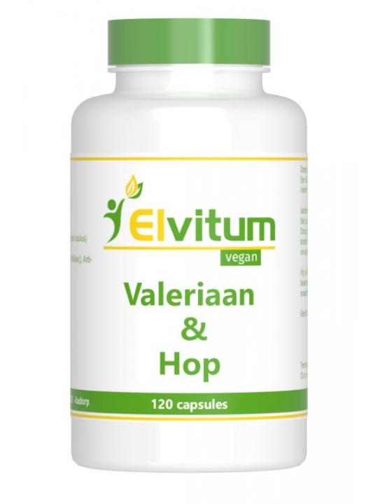 Elvitum valeriaan en hop extract