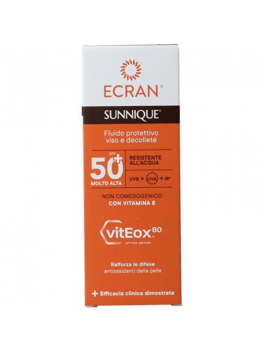 Ecran sunique facial decoll spf50