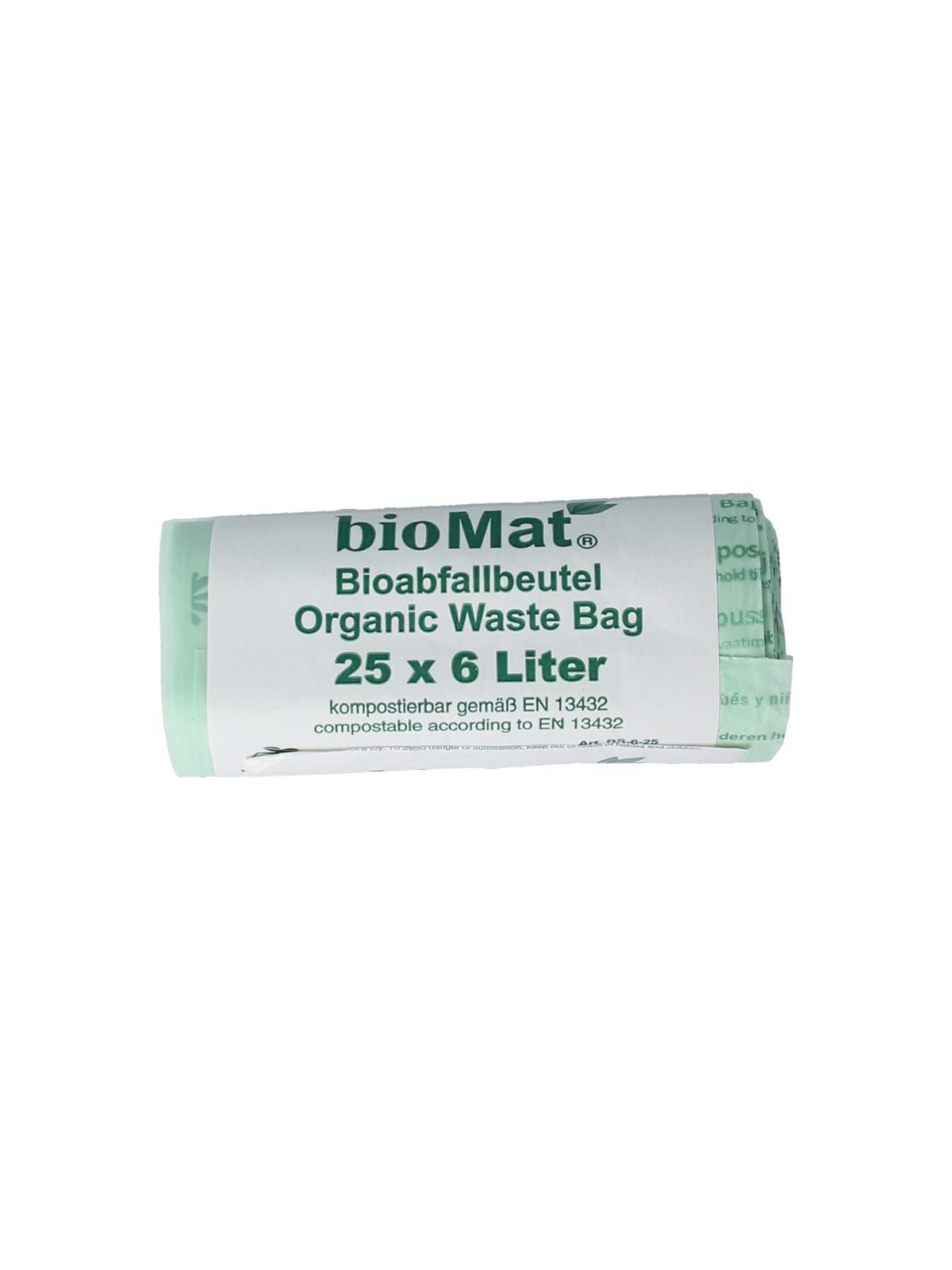 Biomat wastebag compost 6 ltr