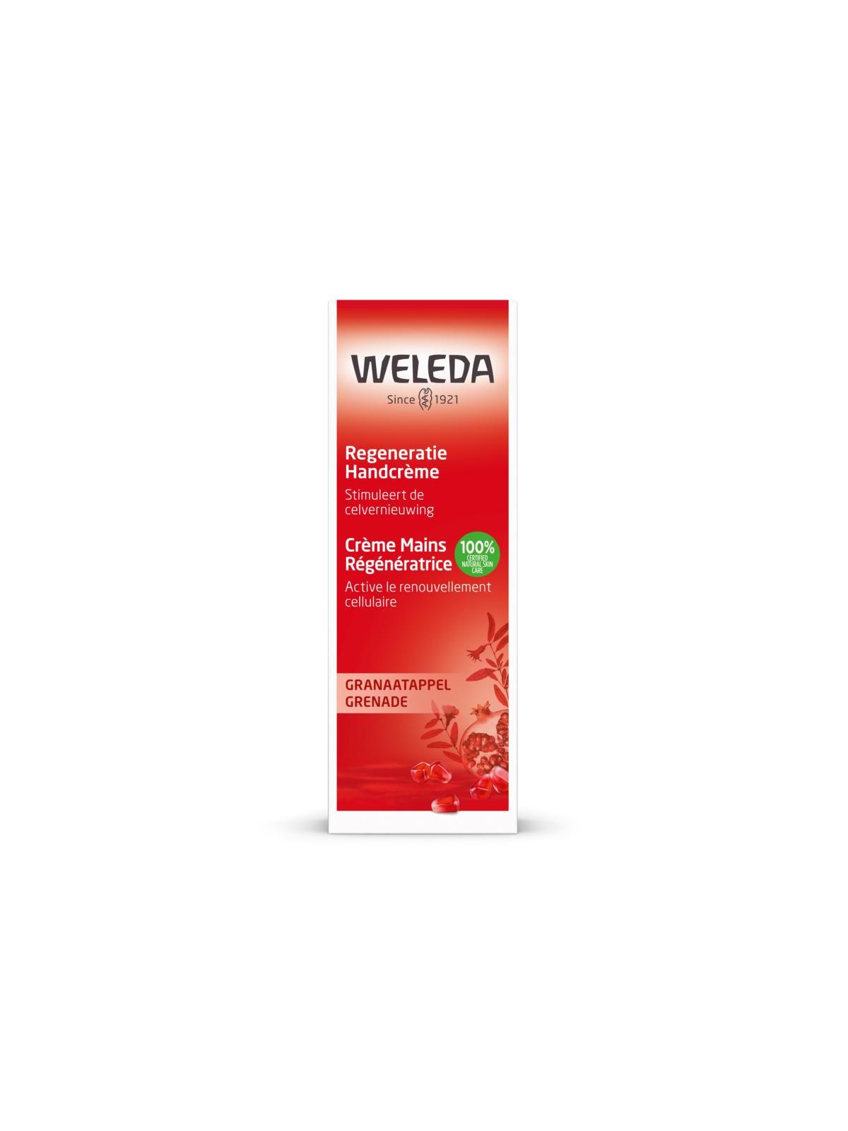 Weleda granaatappel regen handcreme