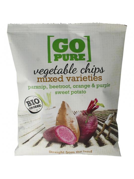 Go Pure chips groente Go Pure bio