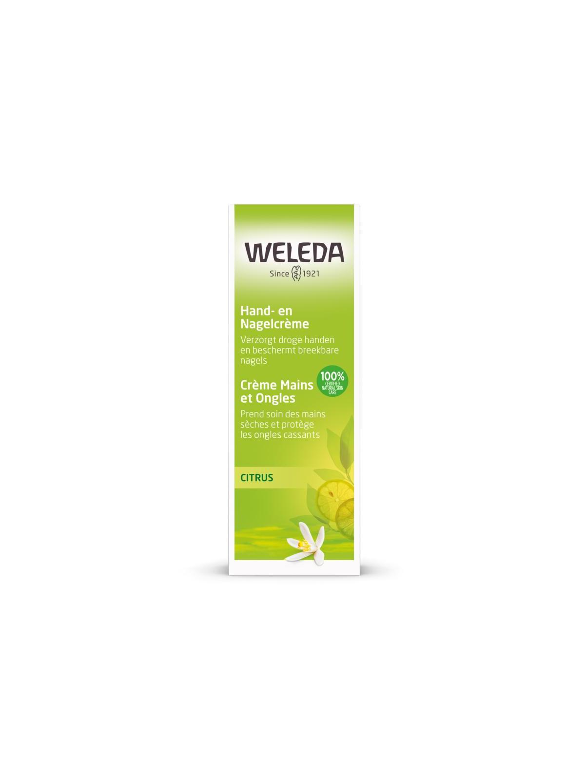 Weleda citrus hand en nagel creme