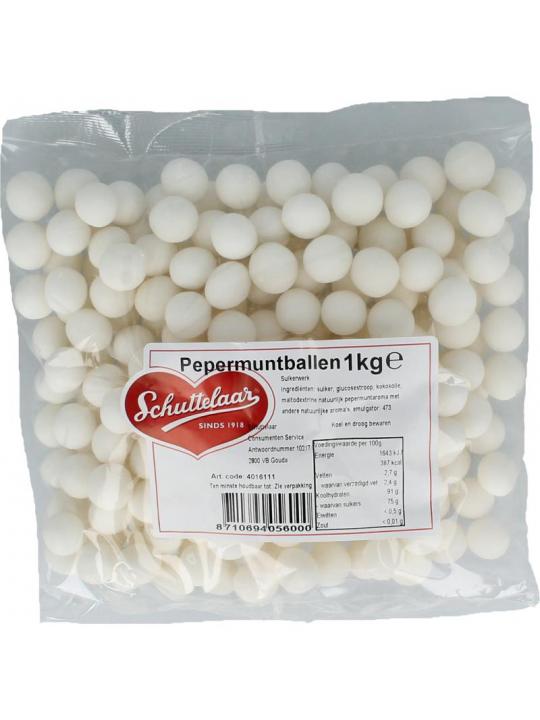 Schuttelaar Pepermuntballen