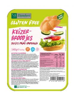 Damhert Damhert keizerbroodje glutenvr