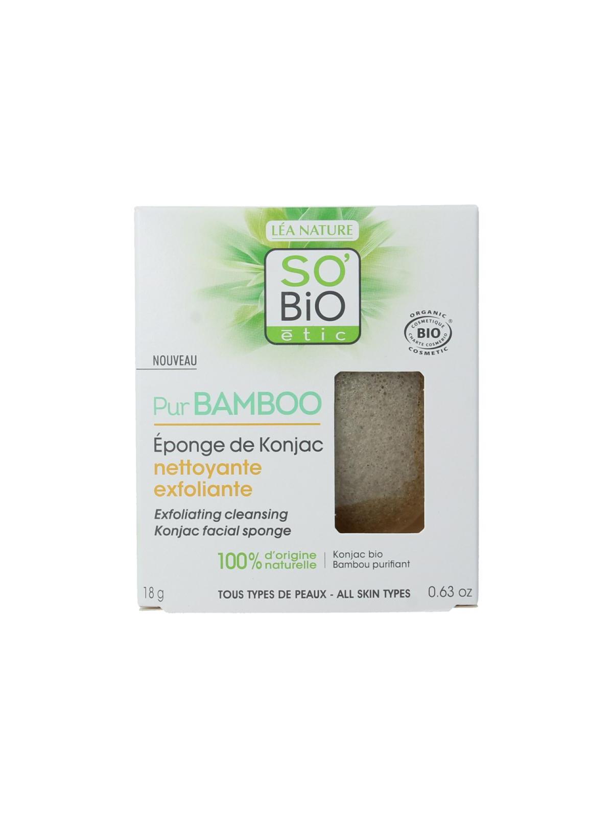 So Bio Etic Bamboo konjac sponge