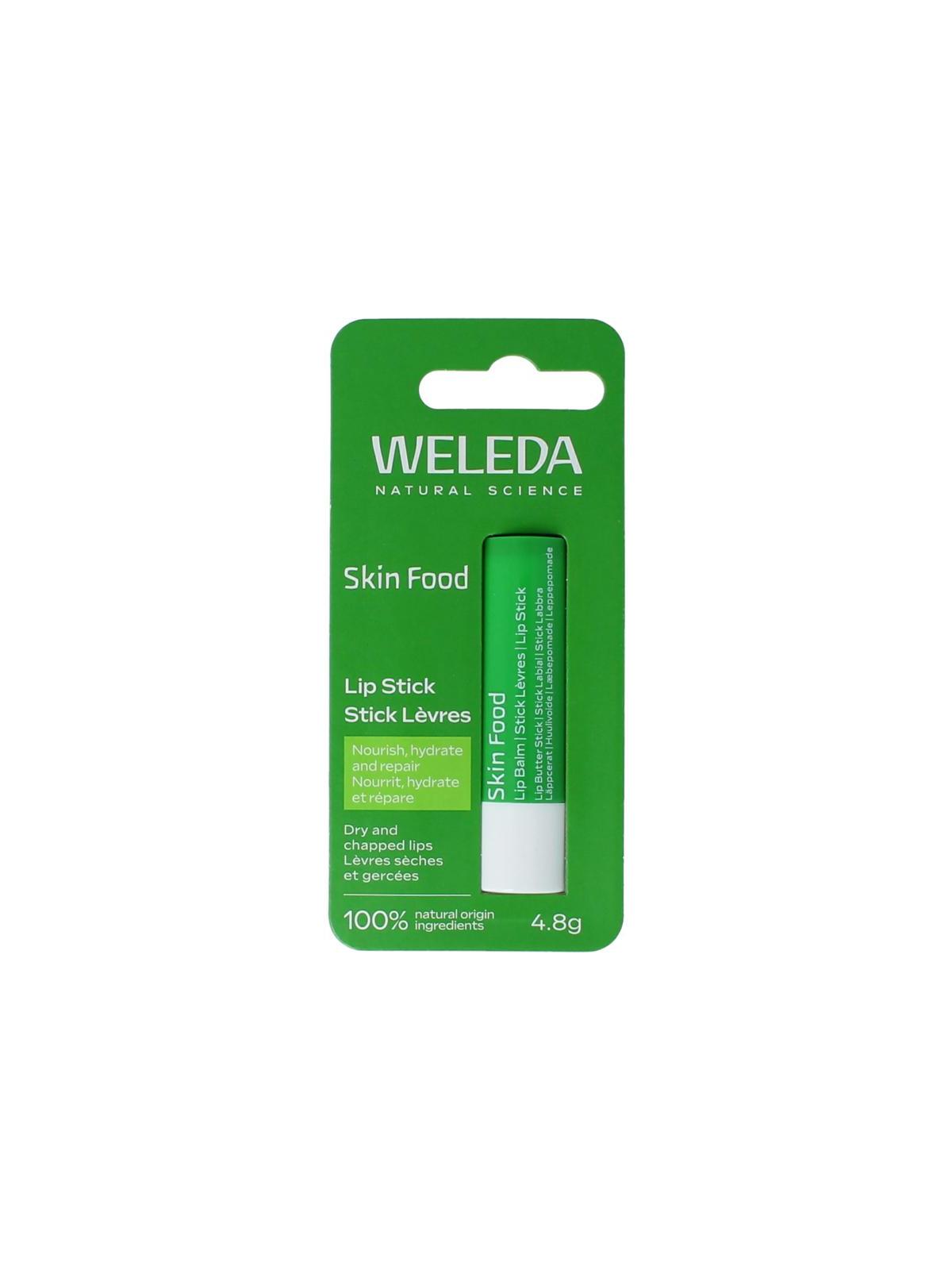 Weleda skin food lip butter stick bio