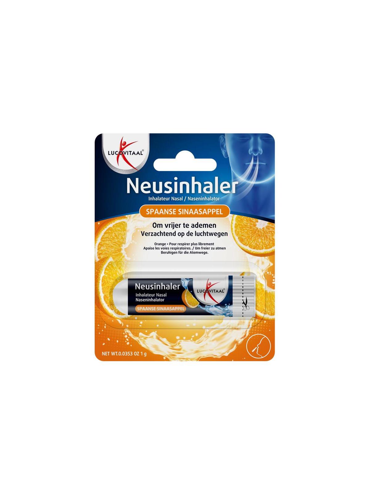 Lucovitaal neusinhaler spaanse sinaasapp
